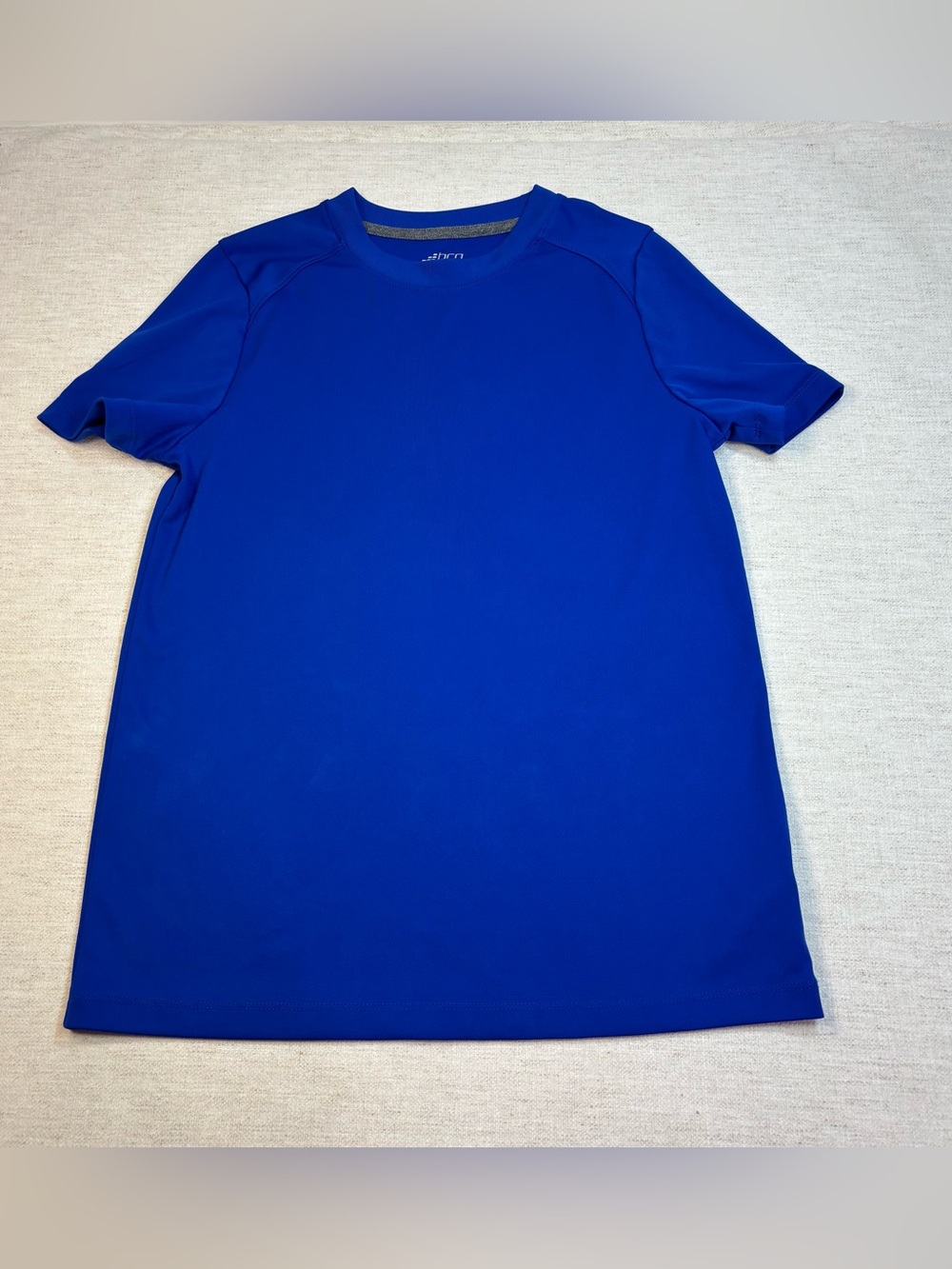 bcg boy size L (14-16) Short-Sleeve Athletic T-Shirt - Royal Blue performance